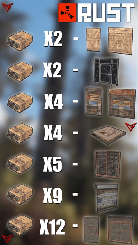 how much satchel charges for sheet metal door|rust how many satchels.